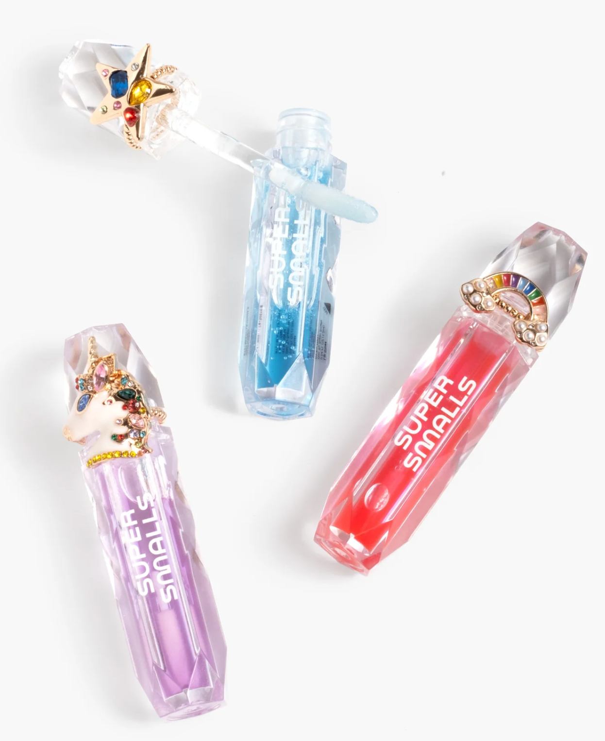 Super Smalls Gloss It Rainbow Lip Gloss Ring Set