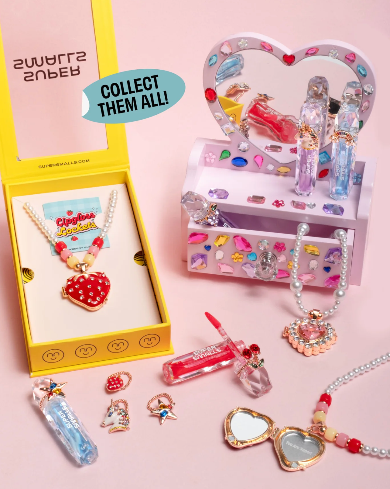 Super Smalls Sweetheart Surprise Lipgloss Locket