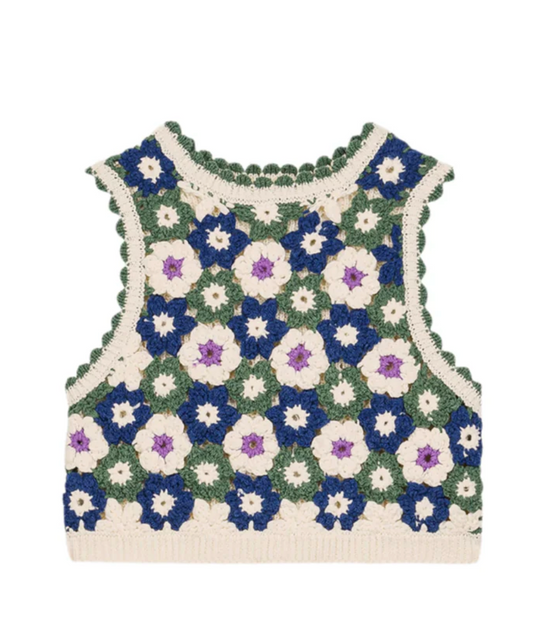 Louise Misha Rynia Vest Tuscan Green