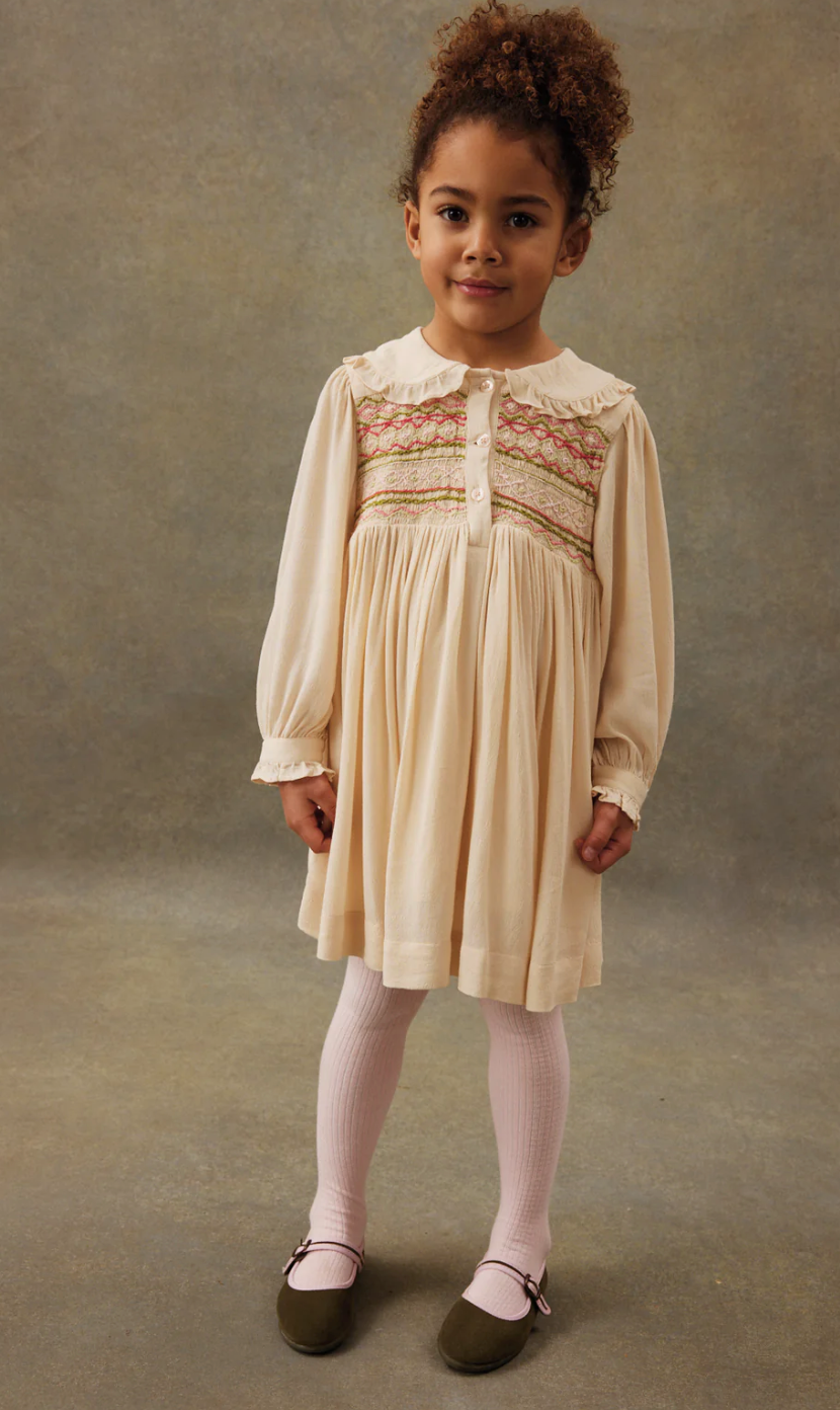 Louise Misha Noor Dress Cream