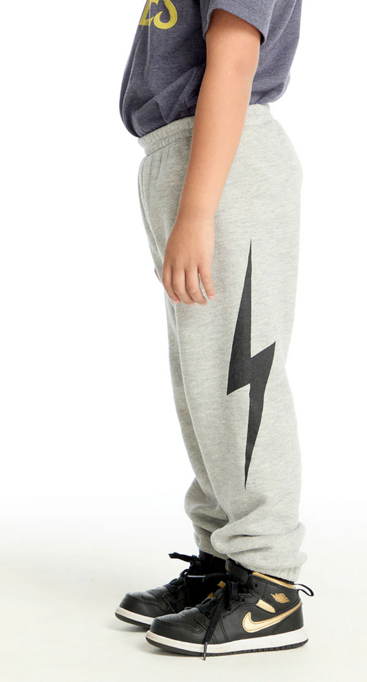 Chaser Black Bolt Pants
