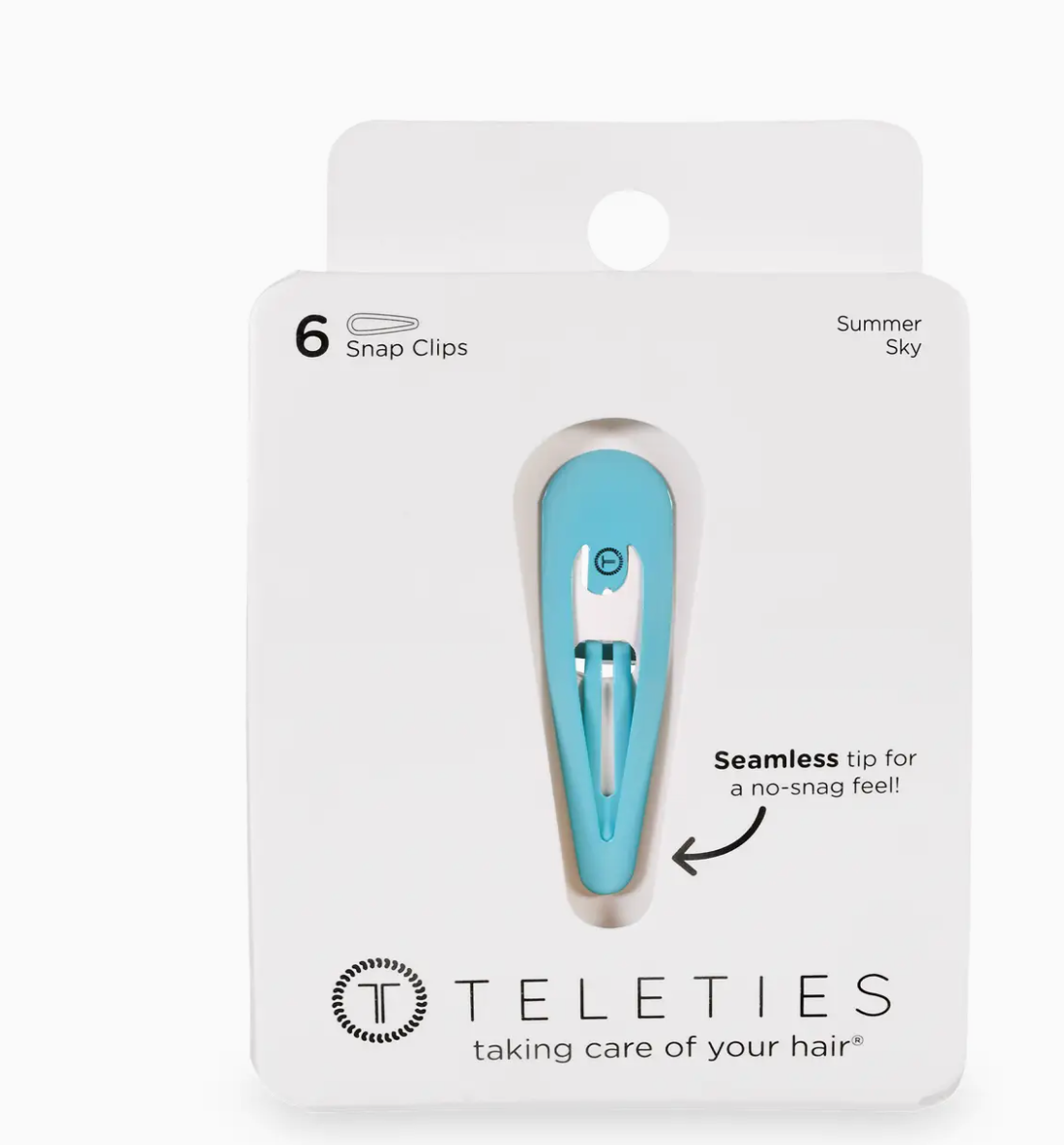 TELETIES - Snap Clip | 6 Count