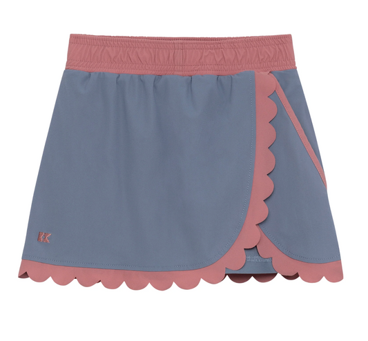 Courtside Kids Scalloped Skort