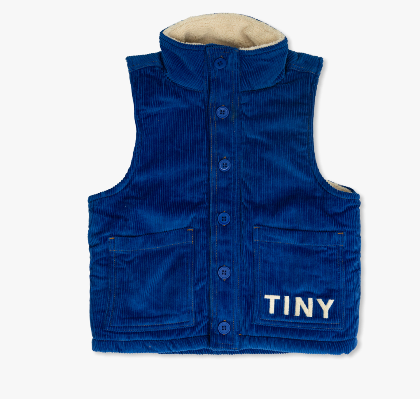 Tiny Cottons Tiny Corduroy Vest Dark Blue