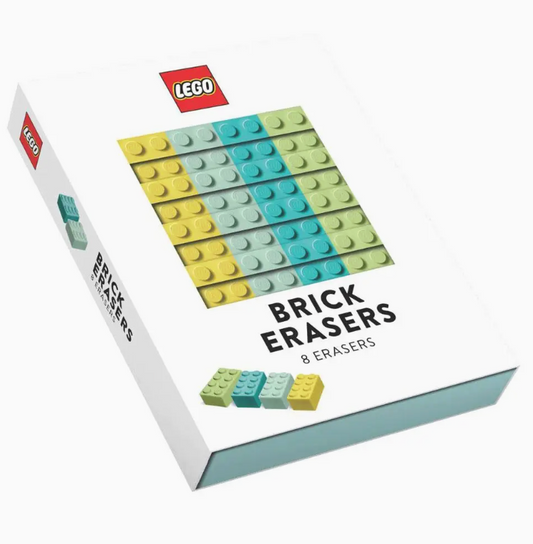 Chronicle Books - LEGO Brick Erasers (Multicolor)
