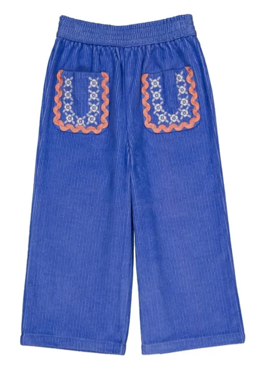 Hello Simone Mouna Corduroy Pants Sky