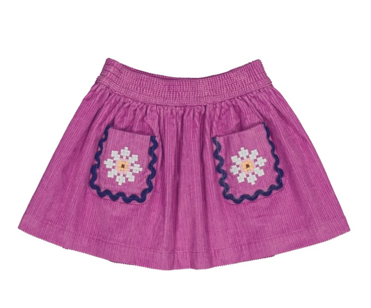 Hello Simone Poussin Skirt Mauve