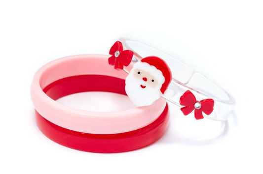 Lilies & Roses Santa Bangles