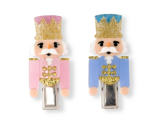 Lilies & Roses Nutcracker Clips