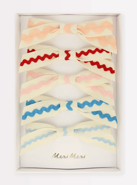 Meri Meri Ricrac Bow Hair Clips