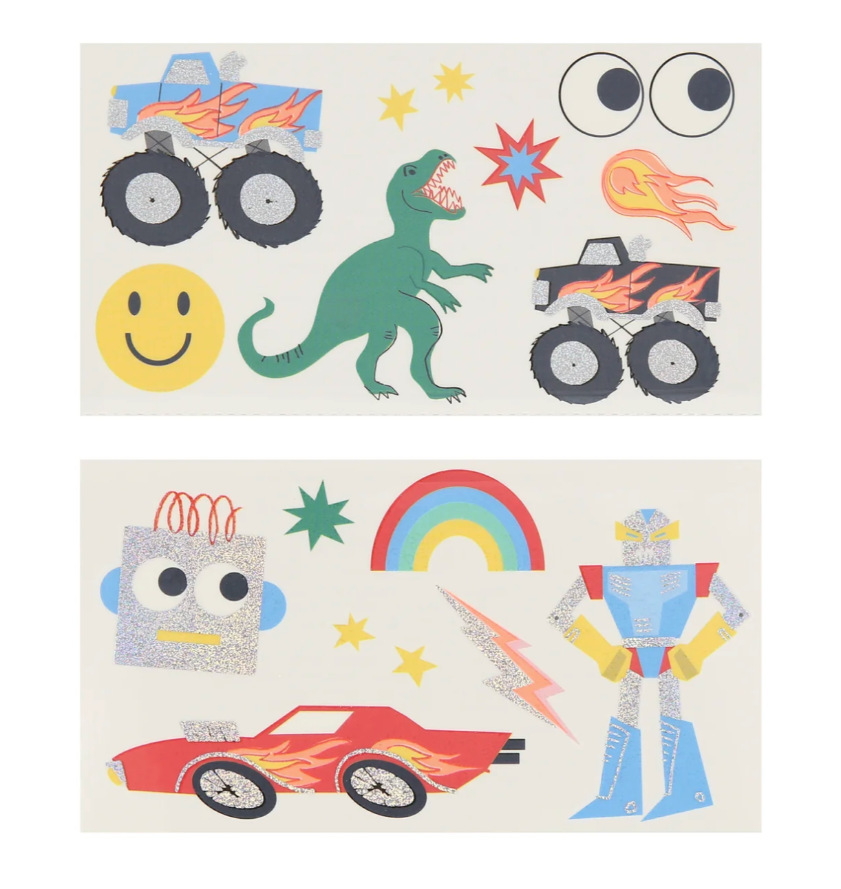 Meri Meri Toybox Icon Tattoos