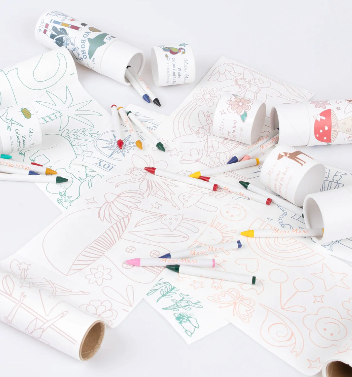 Meri Meri Coloring In Roll