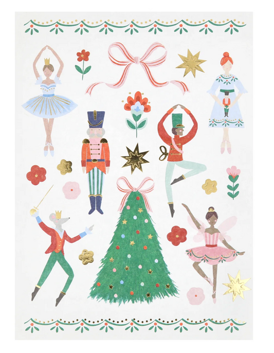 Meri Meri Nutcracker Ballet Christmas Stickers