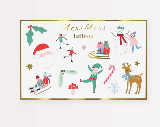 Meri Meri Mixed Icon Christmas Tattoo