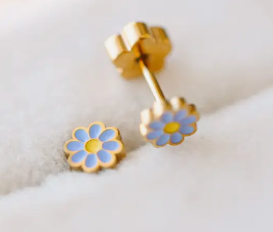 Pierced Screw Back Earrings