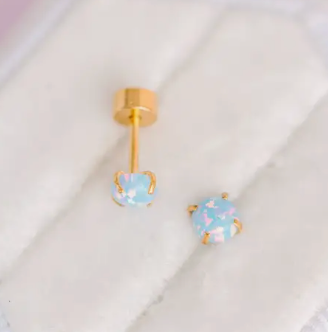 Pierced Screw Back Earrings