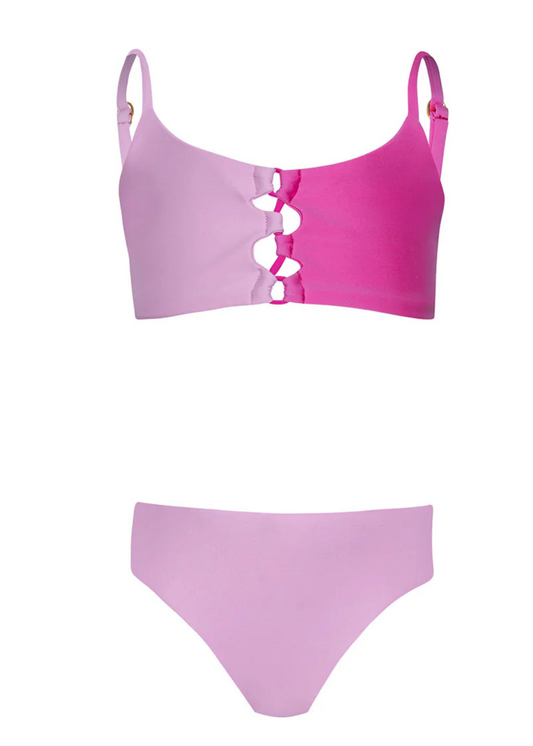 PQ Swim Kids Rosey Cammy Loop Bikini