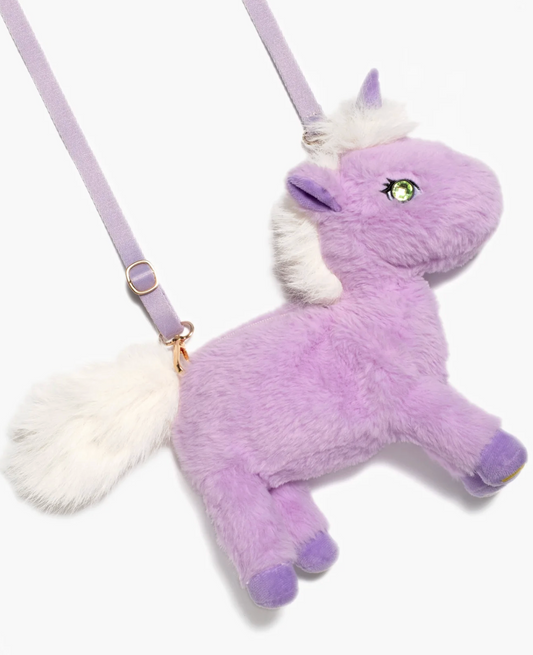Super Smalls Opal Gem Pal Plush Unicorn Bag