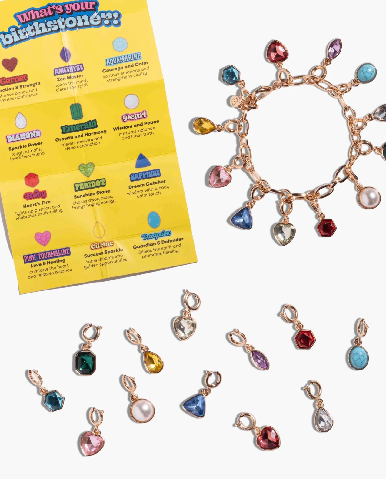 Super Smalls Super Gems Birthstone Charm Bracelet Set