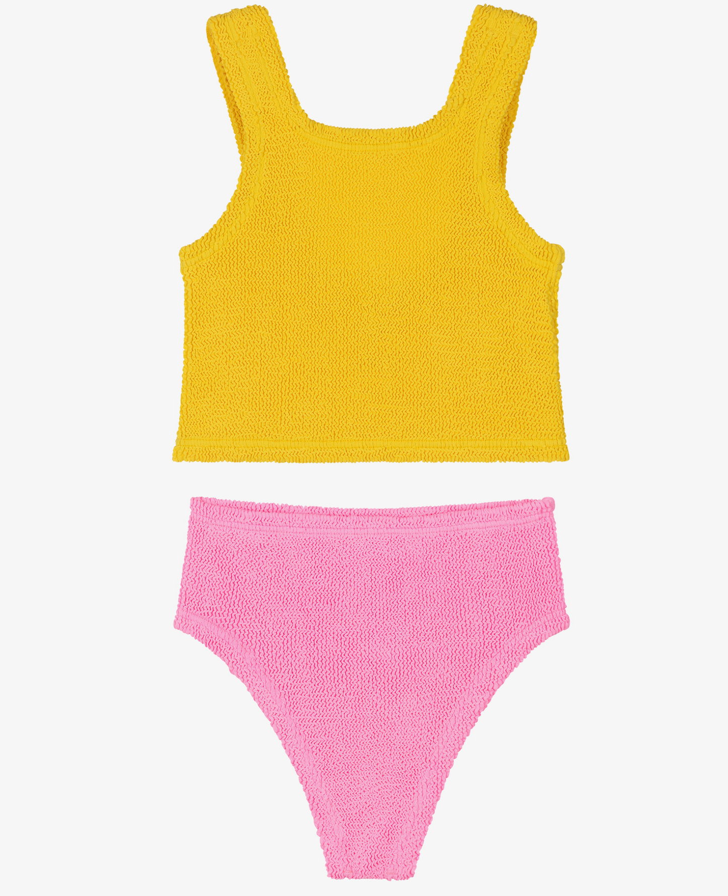 Hunza G Kids Duo Lyra Bikini - Sunflower & Bubblegum