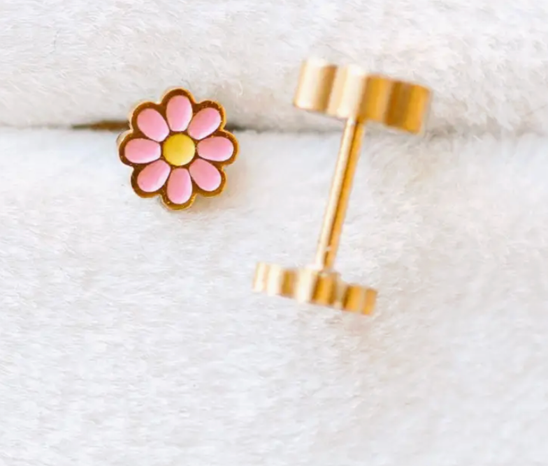 Pierced Screw Back Earrings