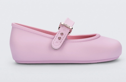 Mini Melissa Soft Ballerina Flat - Pink