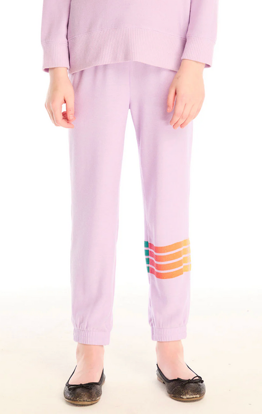 Chaser Rainbow Glitter Pants