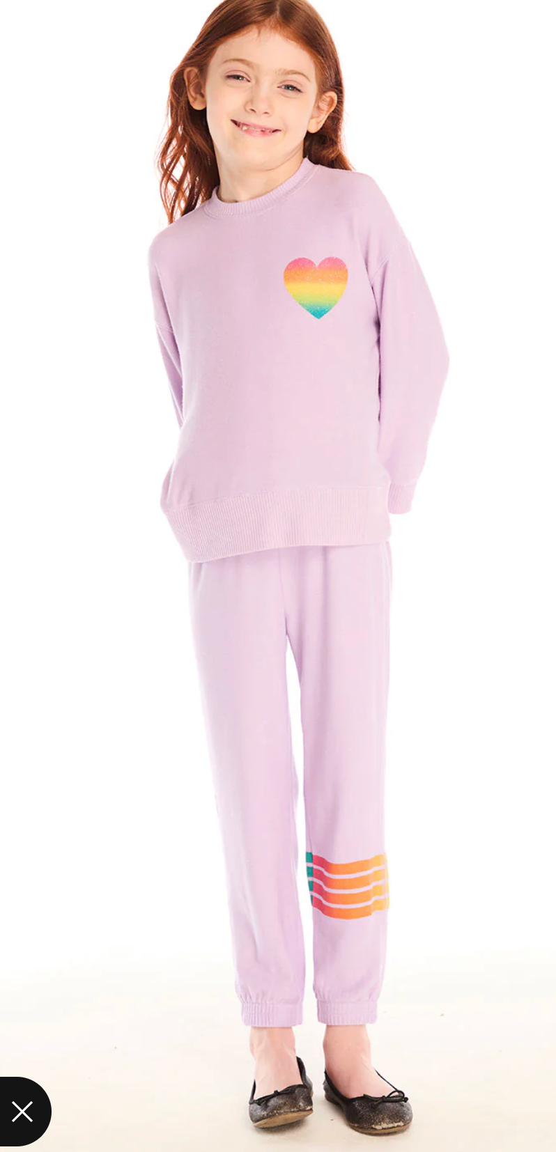 Chaser Rainbow Glitter Pants