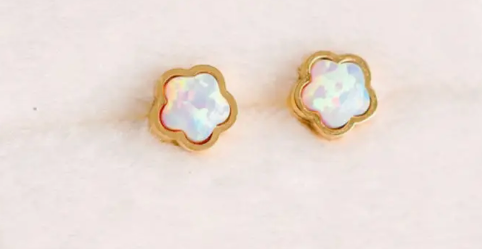 Pierced Screw Back Earrings