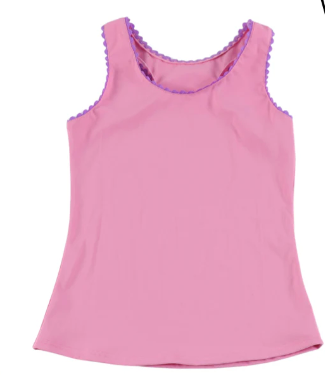 Poppyland Tally Tank - Poppy Pink