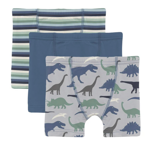 Kickee Pants Boys Boxer Briefs Set of 3