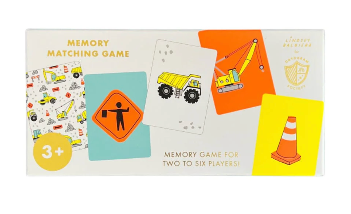 Jollity & Co Under Construction Memory Game