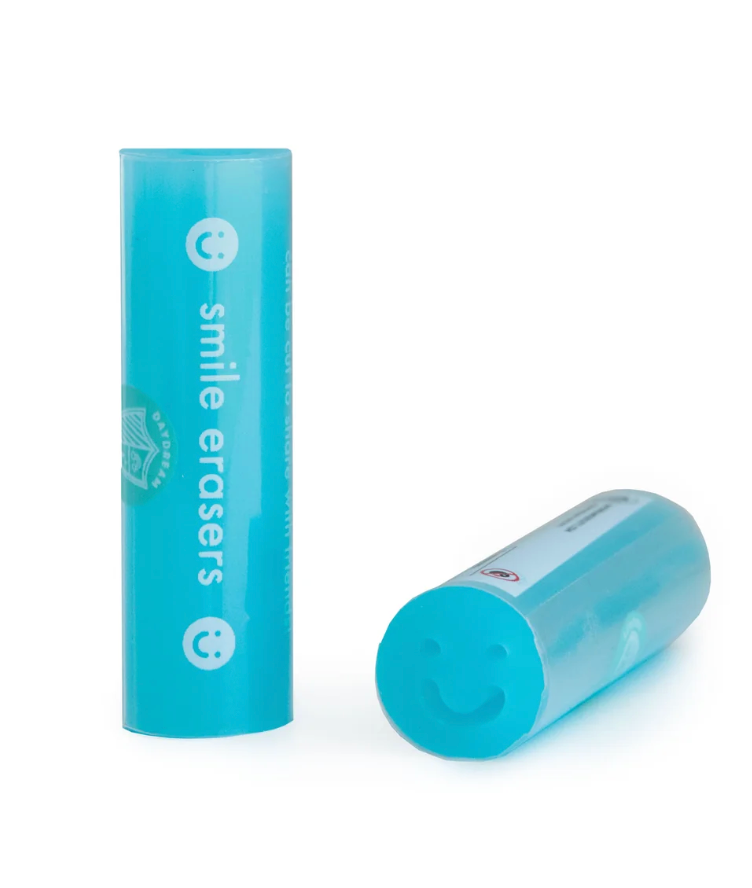 Jollity & Co Smiley Eraser