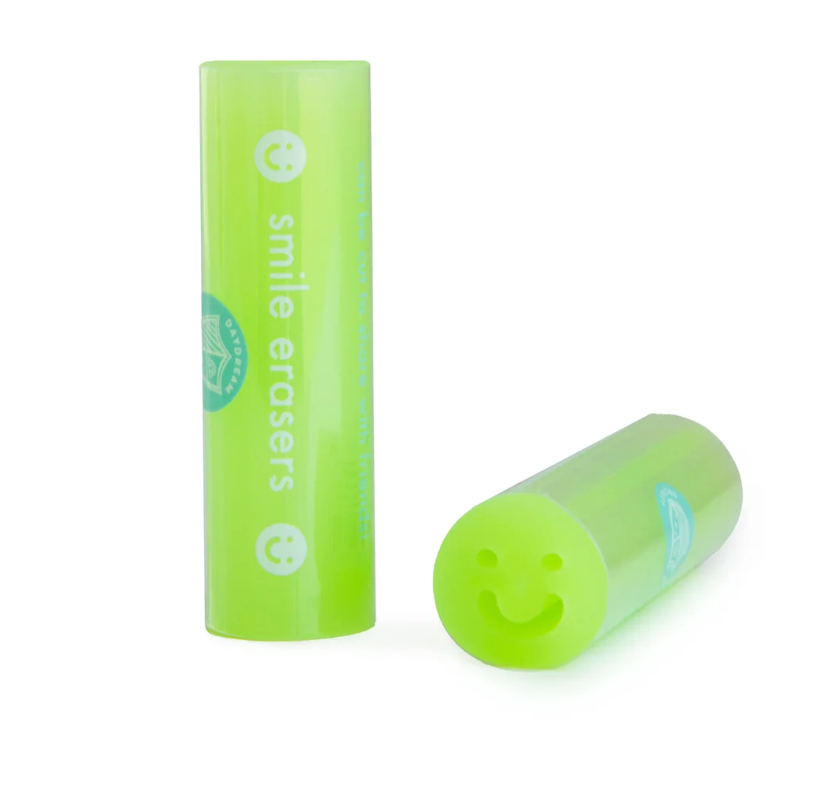 Jollity & Co Smiley Eraser