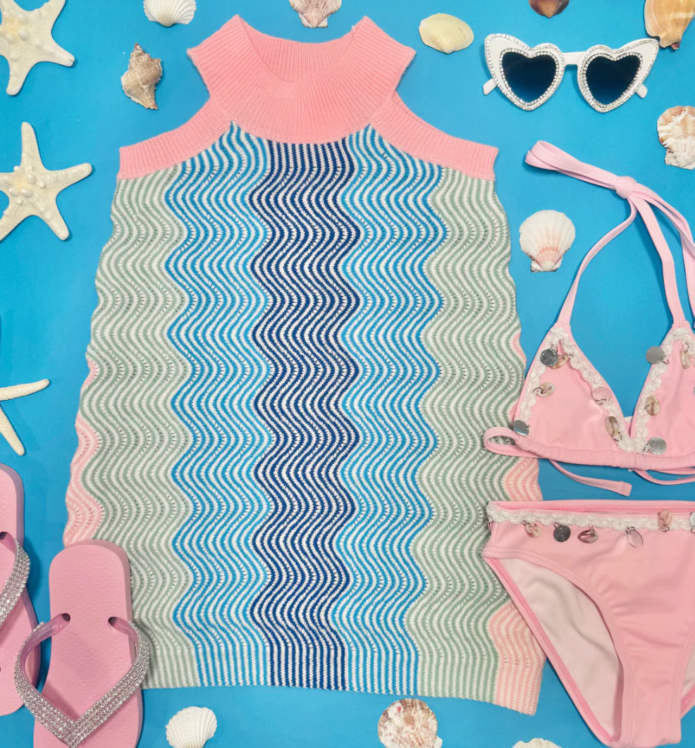 Mini Dreamers St Barth Crochet Dress