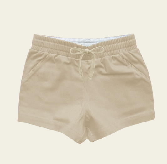 Cadets Classic Cotton Shorts - Marcona Almond