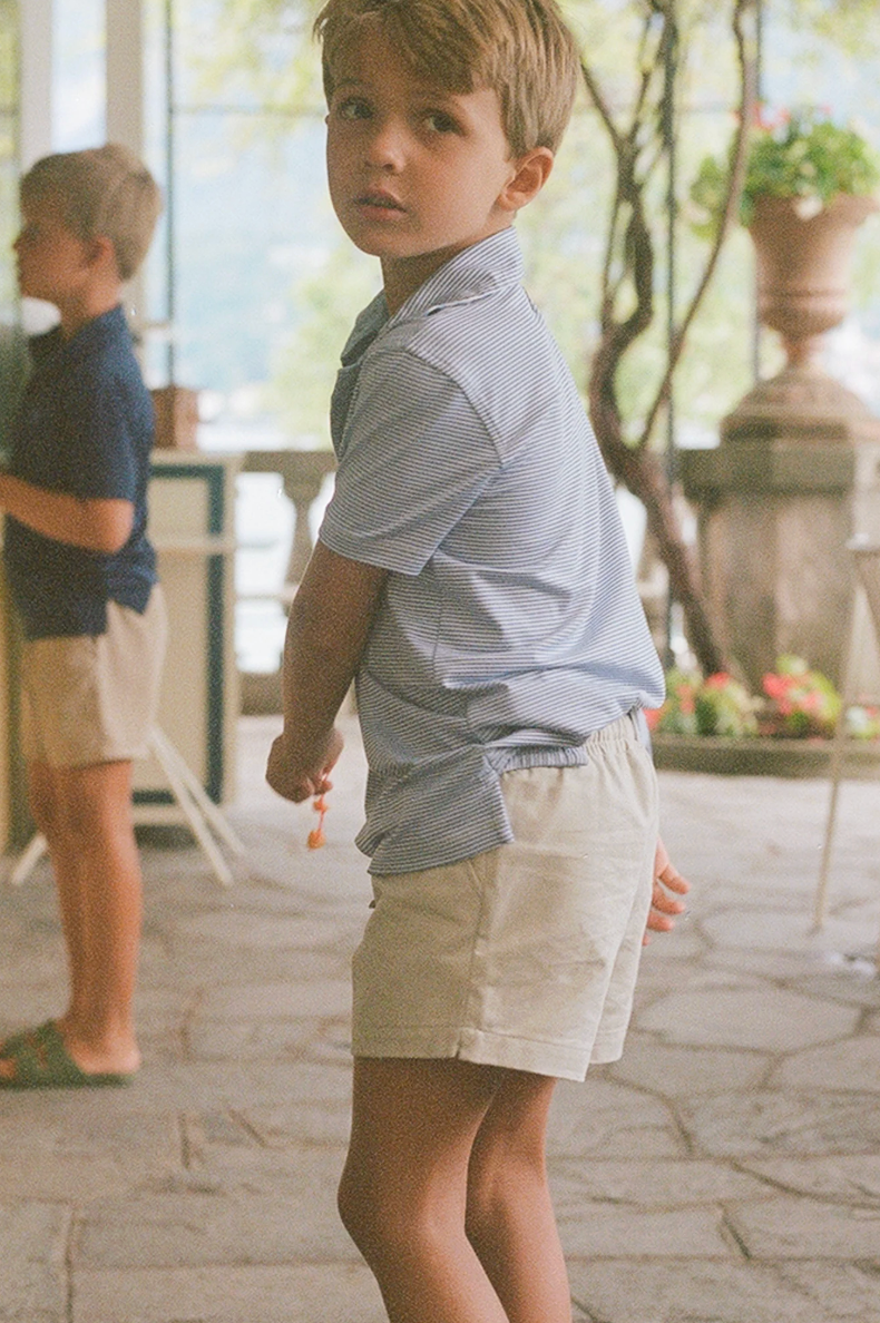 Cadets Classic Cotton Shorts - Marcona Almond