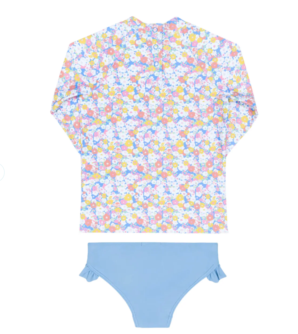 Minnow Girls Jasmine Blossom Ruffle Rashguard Set