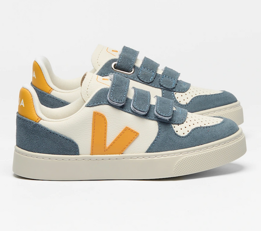 Veja Small V-10 Leather Pure Ouro California