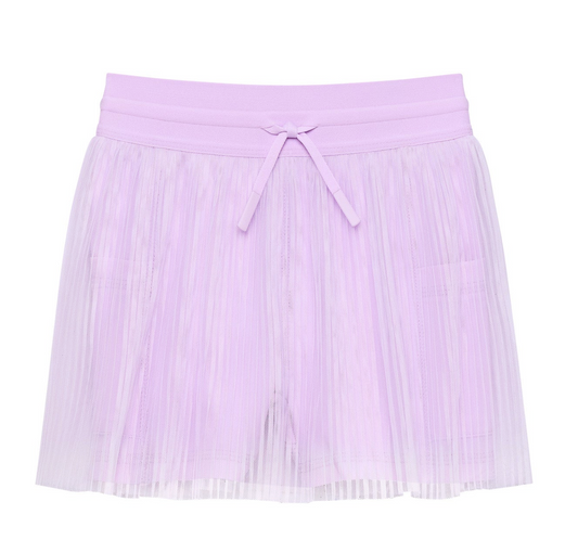 Courtside Kids Lavender Pleated Skort