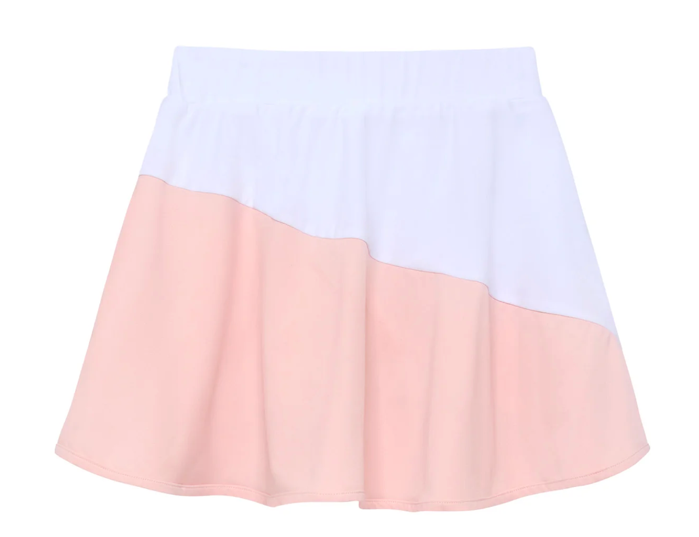 Courtside Kids Half Court Skort - Pink/White