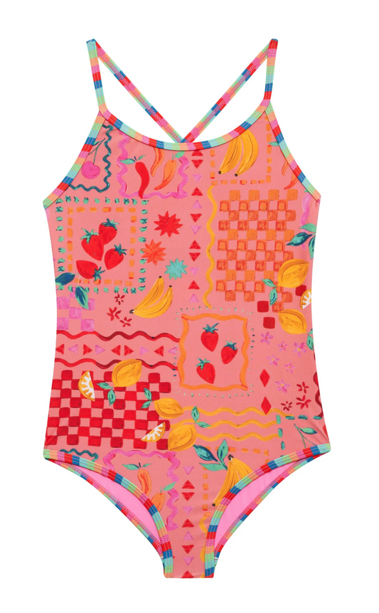 Beach Riot Little Julia One Piece Passion Fruit