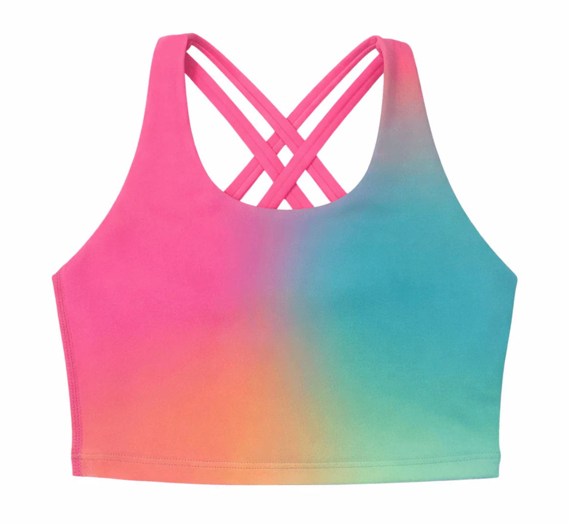 Beach Riot Clementine Tank Top - Strawberry Sunset Ombre