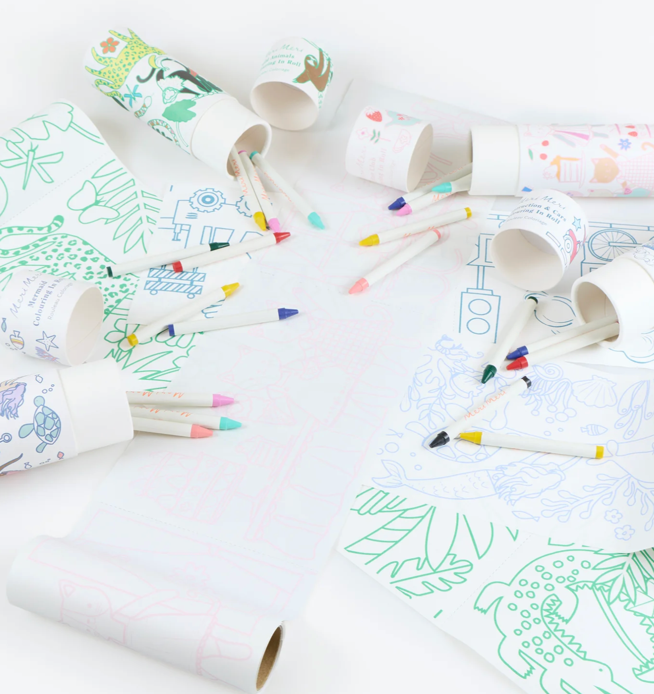 Meri Meri Coloring In Roll