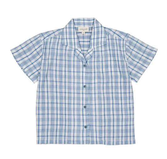 Louis Louise Magnum Shirt - Cotton Crepe Check