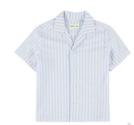 Morley Xavia Boys Shirt Bleu
