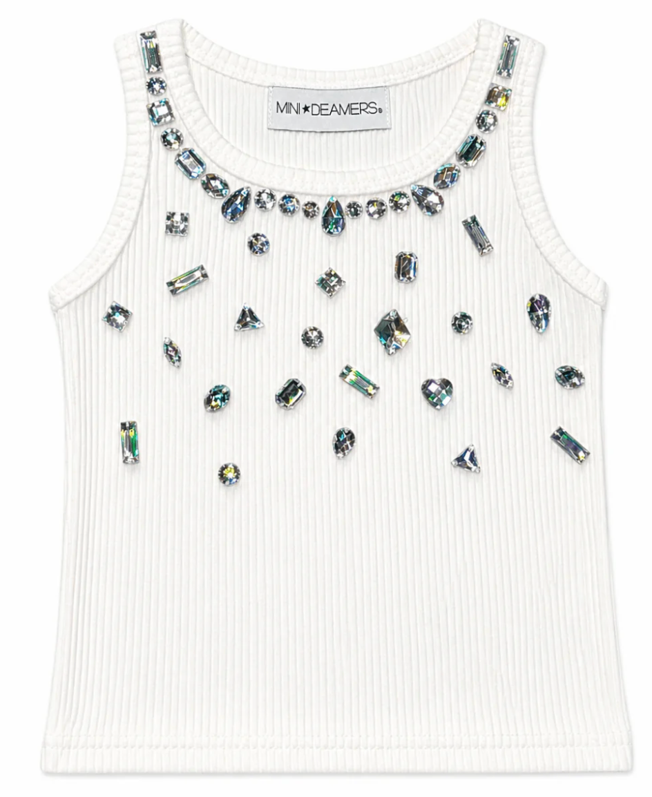 Mini Dreamers Ava Gemstone Tank Top