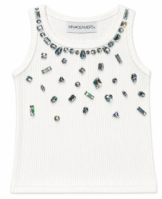 Mini Dreamers Ava Gemstone Tank Top