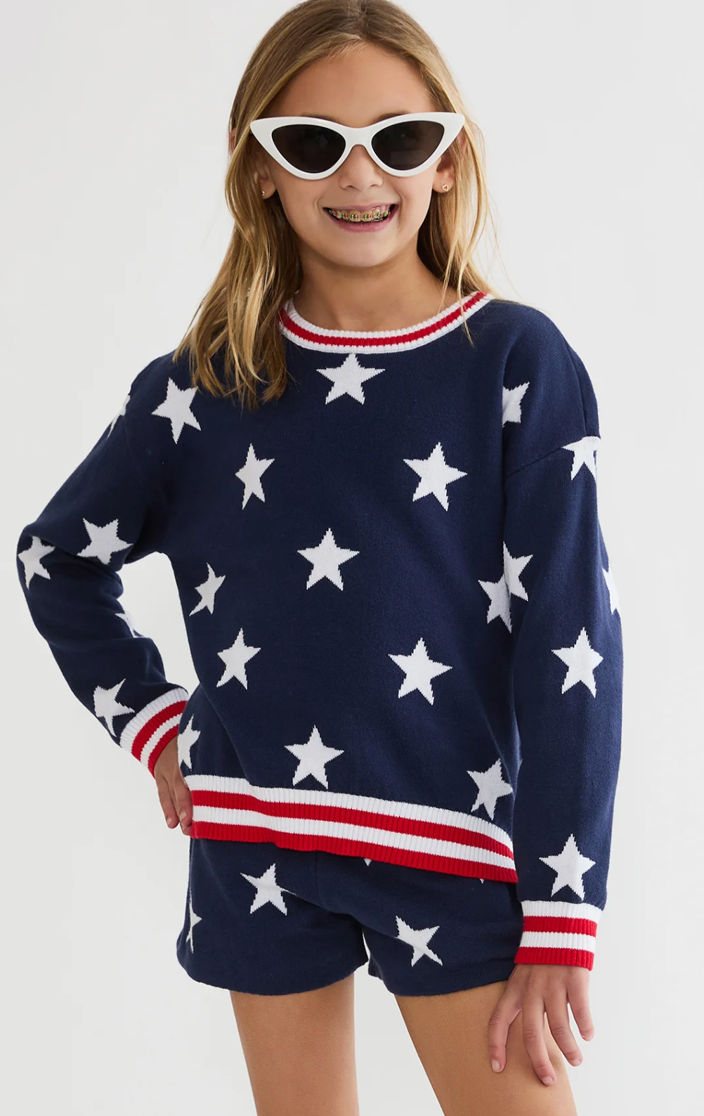 Beach Riot Little Callie Sweater Twilight Stars