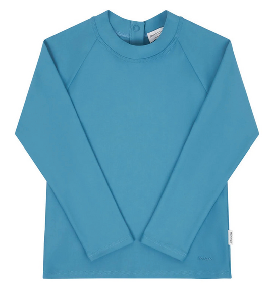 Minnow Unisex Cerulean Blue Rashguard